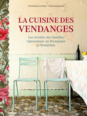 cover image of La cuisine des vendanges